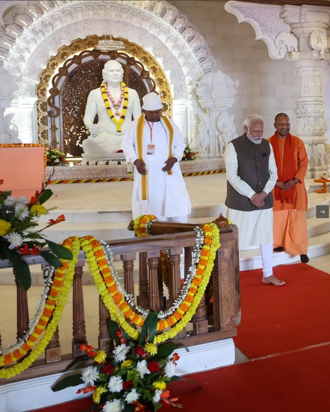 Sarv Ved Mandir Inauguration Catering - PM Modi visit event